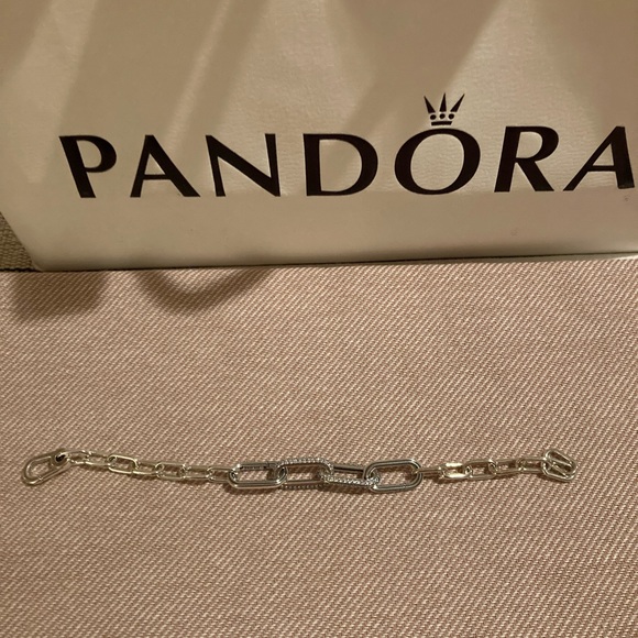 Pandora Me Link Bracelet with Styling Links and Charm - Picture 2 of 5